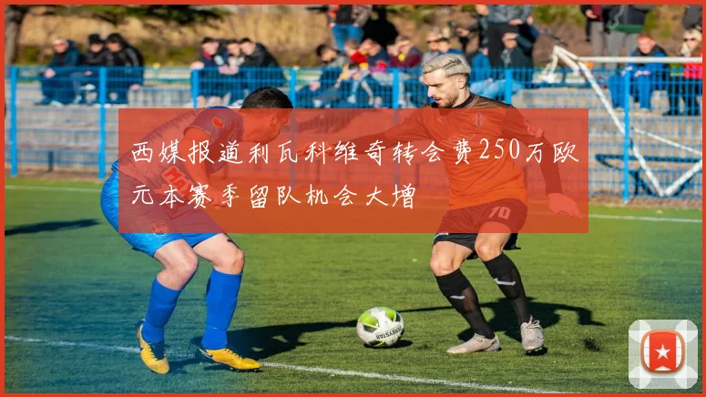 西媒报道利瓦科维奇转会费250万欧元本赛季留队机会大增